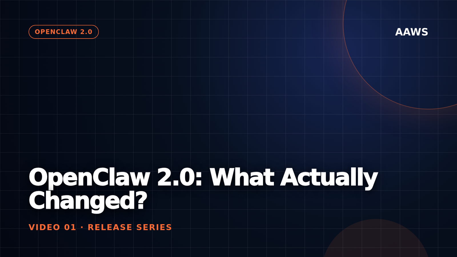 OpenClaw 2.0 — what changed in v2026.8.1